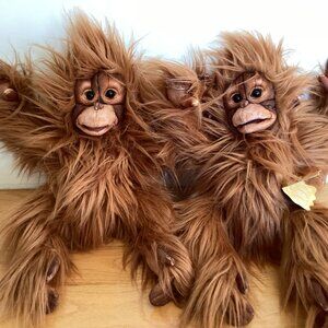 Folkmanis Orangutan Puppets NWT!